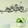 Venta al por mayor de fábrica pegatinas de pared personalizadas para comercio exterior cinco pegatinas de búho pintura decorativa de pared de fondo para dormitorio pegatinas de pared de dibujos animados