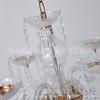 Accesorios de Boda Cuidadosamente Seleccionados, Colgantes de Cristal Rombo, Candelabros, Decoraciones de Mesa Principal de Boda, Adornos de Candelabro para Escenario de Ventana