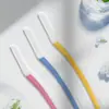 Cuchillo para depilar cejas hoja de acero inoxidable cuchillo para depilar cejas cuchillo para afeitar cejas cuchillo para depilar cejas cuchillo para depilar cejas de dos colores depilación de cejas desechable