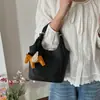 Bolso Casual Sencillo para Mujer 2026 Estilo Nuevo Elegante Texturizado Bolso Cruzado para el Trabajo Fresco y Único Bolso Cubo
