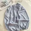 Pantalones de Verano Nuevos y Elegantes para Niñas, Pantalones Florales Anti-Mosquitos para Bebés, Pantalones Casuales de Verano Finos y Transpirables para Niños