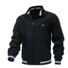 Nueva Chaqueta Casual de Comercio Exterior Transfronterizo para Hombre Fabricante de Amazon Lista para Usar Primavera y Otoño Deportiva Color Sólido Chaqueta para Hombre