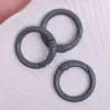 Fecho de Mola Colorido Pintado Argola para Mala Fecho de Mola Aberto Acessórios para Joias Chaveiro Anel de Cartão de Metal Anel para Livro