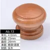 Manijas de Madera Maciza para Cajones de Gabinetes al por Mayor Manijas de Agujero Único para Cajones de Muebles Manijas Vintage Manijas Redondas de Hongo para Puertas