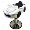 Asiento de Peluquería Eléctrico Infantil Coche Silla de Peluquería Elevable Giratoria Música Coche Infantil Peluquería Infantil Silla para Cortar el Pelo Infantil