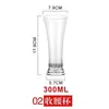 Taza de Restaurante Acrílica Taza de Cerveza de Plástico pc Taza Transparente para Té de Leche Taza para Bebidas Calientes y Frías Taza para Jugos Copa