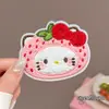 Parche de Flequillo de Gatito Negro Lindo Herramienta Mágica para Ordenar el Cabello para Mujeres, Elegante Pinza para el Cabello Sin Marcas de Gato Kt con Cinta Mágica