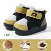 Botas de Nieve para Niños Invierno 2026 Zapatos de Algodón para Bebé con Forro de Terciopelo Niños y Niñas Botas de Algodón Engrosadas Para Niños Pequeños Cálidas Zapatos Grandes de Algodón