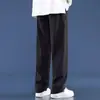 Amazon 2026 Jeans Masculino de Verão Retrô Americano High Street Reto Casual Versátil Calça com Cordão Em Estoque