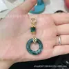 Punto Belleza Cintura Jade Imitación Elegante Moda Collar Personalidad Todo-partido Colgante Explosión de Tiktok Cadena de Lana de Lujo Ligero para Mujeres