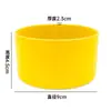 Copo de Água Capa Antiderrapante Capa Inferior de Borracha Copo de Vidro Isolamento Capa de Silicone Transfronteiriça 7,5cm9cm Capa de Copo de Silicone Universal