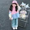 Ropa exterior para niñas, nueva colección otoño 2026, chaqueta elegante de primavera y otoño para bebés, top de otoño para niños