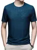Transfronteiriça Nova Manga Curta Tendência Masculina Verão Estilo Coreano Tendência Simples Meia Manga Top Estilo Hong Kong Solto Casual Tendência Marca Camiseta
