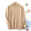 [Enlace Especial de Varias Piezas] Suéter de Lana Pura para Niños Niñas Suéter Tejido Cuello Alto Pequeño Camiseta Base de Cachemira
