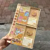 Cuaderno de Espiral de Dibujos Animados de Comercio Exterior, Notas Adhesivas de Capibara Estilo Budista, Cuaderno Combo Giratorio, Bloc de Notas de Capibara Mascota Linda al por Mayor