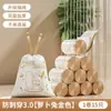 Bolsa de Basura con Cordón para el Hogar Cierre Automático Bolsa de Basura que No Ensucia las Manos Portátil Gruesa Bolsa de Basura Venta al por Mayor a Partir de Una Pieza