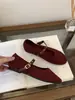 Zapatos Mary Jane rojos hechos a mano, transpirables, de suela plana, con una sola tira para mujer, con suela suave - un par deslumbrante de bailarinas
