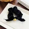 Estilo Tweed Otoño e Invierno Nuevo Estilo Banda para el Cabello de Tweed, Banda para el Cabello Elegante de Alta Gama, Moño, Accesorio Versátil para el Cabello