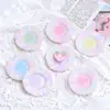 Encaje Degradado Plato Juguete de Comida Dibujos Animados Hecho a Mano DIY Accesorios de Joyería Caseros Pegamento de Crema Resina Pequeños Accesorios Materiales