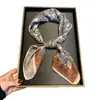 Pañuelo Cuadrado de Flor de Anacardo de Gama Alta, Pañuelo Estampado de Terciopelo Doble Cara, Pañuelo para la Cabeza de Moda de Primavera y Otoño para Mujer, Pañuelo Decorativo para el Cuello, Pañuelo de Seda 70