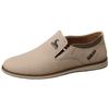 Zapatos Casuales de Cuero para Caballero, Nuevo Modelo Verano 2026, Mocasines Formales de Negocio de Piel Genuina para Papá