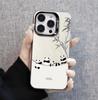 Funda Panda con Bloques de Color Adecuada para Funda de Teléfono Apple 17Pro Iphone16 Linda 15 Nicho 14Promax Personalizada 13
