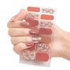 Fabricante de Pegatinas para Uñas Plataforma Transfronteriza Suministro de Alta Calidad Artesanía Láser 3D Estampado en Caliente Película para Esmalte de Uñas Pegatina para Uñas