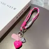 Cordón para Teléfono Dopamina Colgante de Corazón de Moda Clip Anti-Pérdida Personalizado Accesorio Portátil Venta al por Mayor Correa Corta de Moda