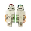 Interruptor de Botón LAY37-1TD 11DZS Cabeza Plana con Luz Botón de Interruptor de Botón Auto-bloqueante