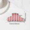 Pinzas de Pelo de Rayas Coloridas, Pasadores para Coletas, Pinzas de Tiburón, Accesorios para el Cabello, Pinzas para el Cabello, Accesorios de Moda para el Cabello al por Mayor desde el Fabricante