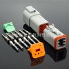 Conector Tipo Dchi Dt06-12S/Dt04-12P Conector Automotriz Impermeable Enchufe de 12 Orificios Vaina Doméstica