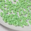 Miçangas Acrílicas Transparentes de Furo Grande 4*7mm Cor Sólida Plástico Soltas Miçangas para Artesanato DIY Corrente de Celular Material de Miçangas para Crianças