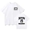 Transfronterizo Aliexpress Death Row Records Dr Dre Tupac Camiseta Retro Fitness Camiseta Street