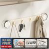 Gancho de baño sin perforaciones gancho de pared para inodoro ventosa de vacío fuerte gancho para abrigos colgante de pared gancho de puerta engrosado