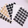 Accesorios para álbumes diy pegatinas de esquina creativas 24 piezas pegatinas de esquina de papel kraft retro pegatinas de esquina para fotos hechas a mano