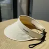 Nuevo sombrero de sol para niños 2025 verano anti-ultravioleta deportivo ala grande sombrero de sol tapa superior abierta protección solar