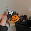 Pinza para el pelo con lazo de calabaza divertida para mujer 2025 Nuevo Pinza para el pelo de fantasma de Halloween Pinza lateral Tocado Accesorios para el pelo de vacaciones
