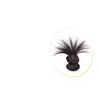Peluca de Moño Redondo para Mujer, Recogido Estilo Perezoso con Pinza para el Cabello, Anillo de Pelo Natural Esponjoso para la Parte Posterior de la Cabeza, Cabello Corto