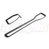 Adequado para Ford 24 Mustang/Black Horse Mustang Saída de Ar Esquerda e Direita Modificada Tiras de Acabamento Acessórios de Interior de Carro ABS