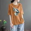 Camiseta de manga corta de marca para mujer talla grande, top de verano ajustado a la moda, sobrestock de comercio exterior transfronterizo