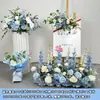 Arranjos Florais para a Cerimônia de Entrega do Carro, Bolas de Flores, Decorações de Colunas Romanas, Flores Artificiais para a Montagem da Cena da Cerimônia de Entrega do Carro