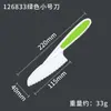 Cuchillo de Fruta de Plástico para Niños, Cuchillo para Pan Tostado, Cuchillo para Pasteles, Cuchillo Pelador de Verduras, Cuchillo para Suplementos Alimenticios de Bebé, Cuchillo para Cortar Verduras
