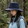 Forest Outer Marca Personalizada Sombreros de Sol Sombreros para el Sol Sombreros de Cubo Sombreros de Sol Protección UV Ligeros Secado Rápido