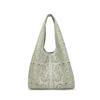 Bolsa de Hombro Cruzada Retro Paisley Hueca Versátil Casual Grande para Mujer Primavera 2025