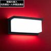Lámpara de pared LED transfronteriza directa de fábrica, luz de inducción para pasillo con control de luz, simple e impermeable, lámpara de pared para villa, soporte para venta al por mayor por generación