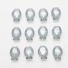 Pingente de Vidro Sinfonia 10*14mm Peixe Pequeno Pingente de Vidro Cristal Contas Soltas Acessórios para Joias Artesanais DIY Atacado