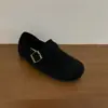 Zapatos tipo Birkenstock de Felpa Estilo Bosque Retro para Mujer Otoño e Invierno 2025 Nuevos Zapatos tipo Mocasín Planos Suaves con Bolsa Suave