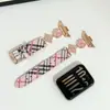 Adequado para Pulseira Xiaomi Mi Band 8/9Pro Trevo de Quatro Folhas Dourado Pulseira Tendência Redmi 54 Pulseira de Relógio Acessível para Meninas