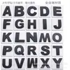 Personalidad DIY de fábrica directa letras grandes en inglés calcomanías para coche suministros digitales para coche modificados de metal logo decorativo para coche