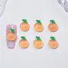 Verano Transparente Fruta Artificial Dibujos Animados Decoraciones para Uñas Resina DIY Accesorios Pequeños Pegamento en Crema Pinzas para el Cabello Decoraciones para Uñas